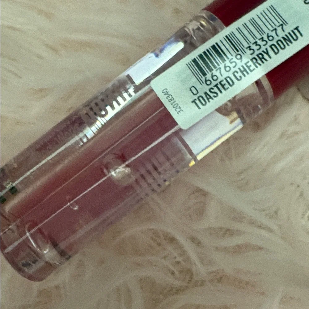 Price FIRM New Bath Body Works Toasted Cherry Doughnut Lip Oil